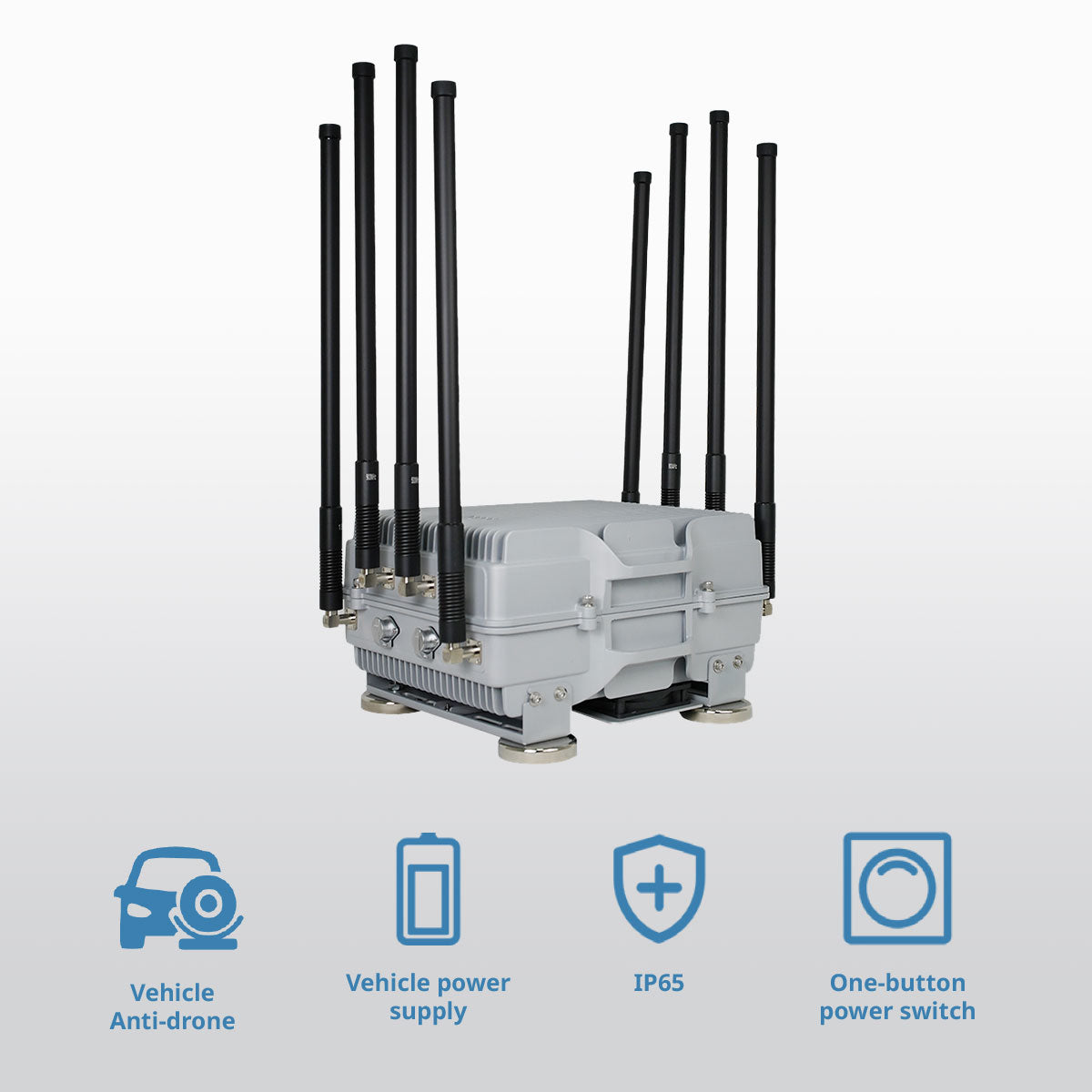 Vehicle Magnetic Anti Drone Device